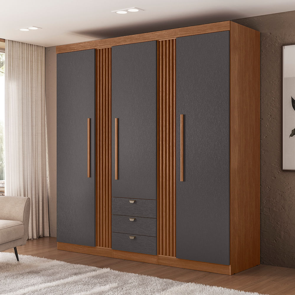 guarda-roupa-3-portas-3-gavetas-aurora-santos-andira-jatoba-grafite-ambiente