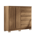 comoda-com-pes-2-portas-5-gavetas-malaga-gold-santos-andira-jatoba-infinito
