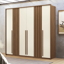 GUARDA ROUPA COIMBRA 06 PORTAS JATOBA AREIA SANTOS ANDIRA